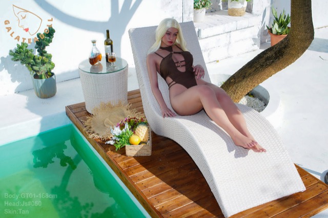 US In Stock - T165cm/5ft5 C-cup Real Skin Texture Silicone Sex Doll SES037 Head…